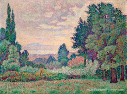 Paysage aux Deuts Cyprés Paysage aux Deuts Cyprés