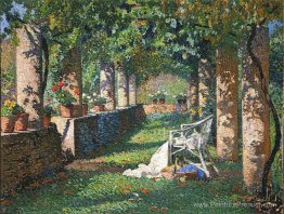 La pergola au printemps La pergola au printemps