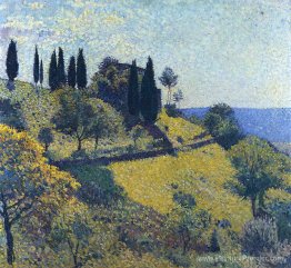 Vue depuis le studio de l'artiste Vue depuis le studio de l'artiste
