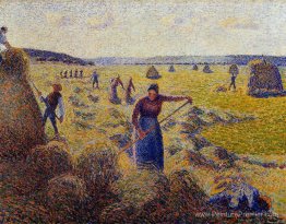 La récolte du foin à Eragny La récolte du foin à Eragny