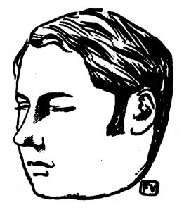 Portrait du poète français Jules LaForgue Portrait du poète français Jules LaForgue