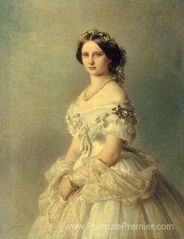 Portrait de la princesse de Baden Portrait de la princesse de Baden