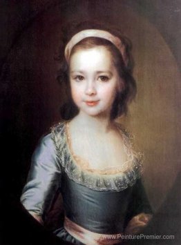 Portrait de la comtesse Anna Vorontsova enfant Portrait de la comtesse Anna Vorontsova enfant