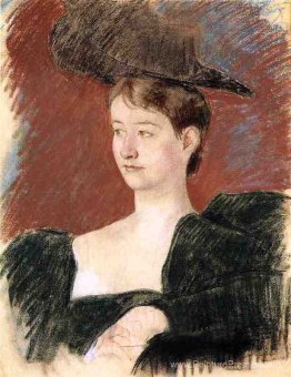 Portrait d'une jeune femme en vert Portrait d'une jeune femme en vert
