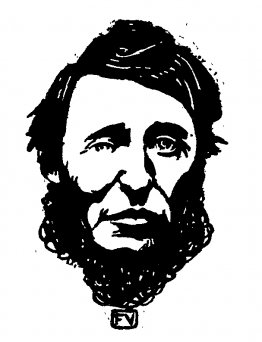 Portrait de Henry David Thoreau Portrait de Henry David Thoreau