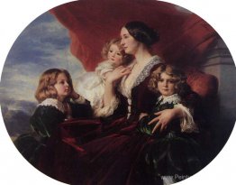 Elzbieta Branicka, la comtesse Krasinka et ses enfants Elzbieta Branicka, la comtesse Krasinka et ses enfants