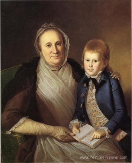 Mme James Smith et petit-fils Mme James Smith et petit-fils