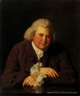 Portrait du Dr Erasmus Darwin (1731-1802) Scientifique, inventeu Portrait du Dr Erasmus Darwin (1731-1802) Scientifique, inventeu