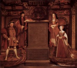 Henry VII, Elisabeth de York, Henry VIII et Jane Seymour Henry VII, Elisabeth de York, Henry VIII et Jane Seymour