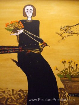 La fille de fleur noire La fille de fleur noire