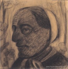 Portrait d'une paysanne avec capuche Portrait d'une paysanne avec capuche