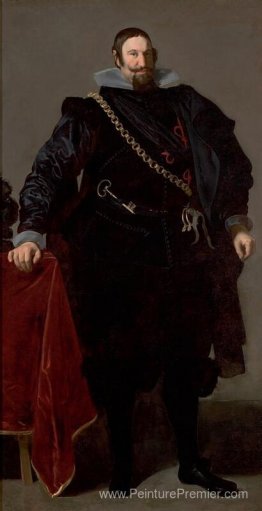 Portrait du comte duc d'Olivares Portrait du comte duc d'Olivares
