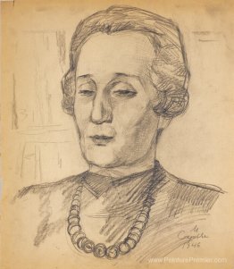 Portrait d'Anna Akhmatova Portrait d'Anna Akhmatova