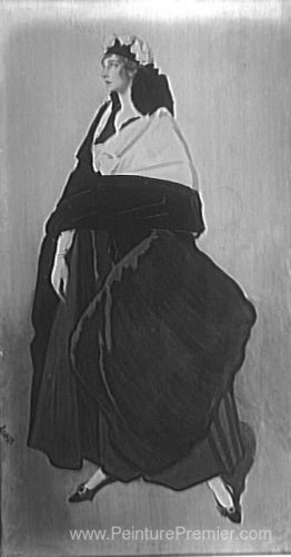 Portrait de Mlle Ida Rubinstein Portrait de Mlle Ida Rubinstein