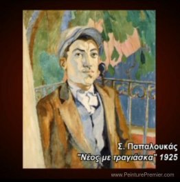 Jeune homme avec chapeau Jeune homme avec chapeau