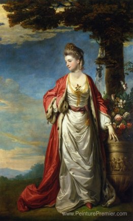 Mme Trecothick, pleine longueur, en robe de mascarade turque, à Mme Trecothick, pleine longueur, en robe de mascarade turque, à