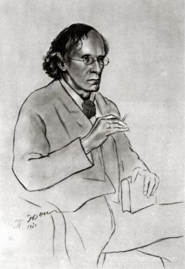 Portrait de l'écrivain Vyacheslav Ivanov Portrait de l'écrivain Vyacheslav Ivanov