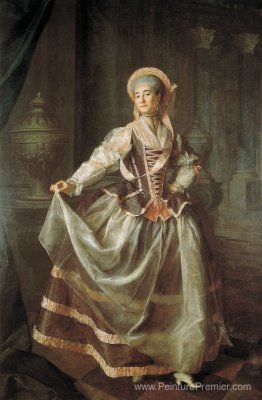 Portrait de A. P. Levshina Portrait de A. P. Levshina