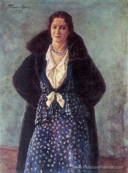 Portrait de l'actrice Angelina Osipovna Stepanova Portrait de l'actrice Angelina Osipovna Stepanova