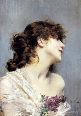 Profil d'une jeune femme Profil d'une jeune femme