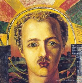 Portrait du poète-futuriste Wassily Kamensky Portrait du poète-futuriste Wassily Kamensky