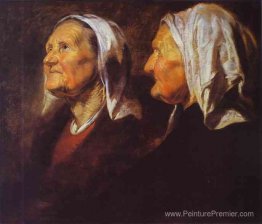 Chef d'une vieille femme Chef d'une vieille femme