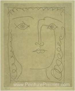 Tête d'une fille Tête d'une fille
