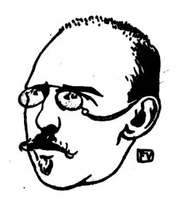 Portrait de l'écrivain belge George Eekhoud Portrait de l'écrivain belge George Eekhoud