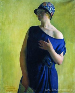 Portrait de I.B. Kustodieva, fille de l'artiste Portrait de I.B. Kustodieva, fille de l'artiste
