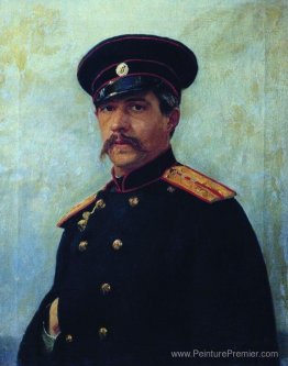Portrait d'un ingénieur militaire, le capitaine A. Shevtsov, frè Portrait d'un ingénieur militaire, le capitaine A. Shevtsov, frè