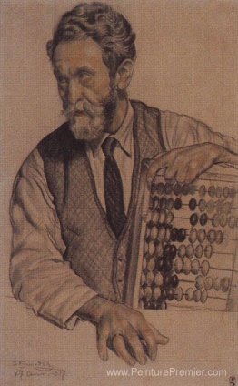 Homme avec des comptes (V.A. Kastalsky) Homme avec des comptes (V.A. Kastalsky)