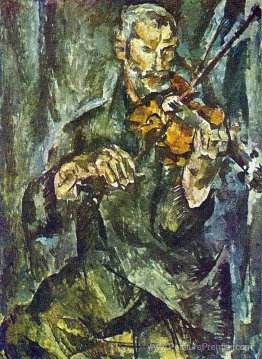 Portrait d'un violoniste Grigory Fedorovich Romashkov Portrait d'un violoniste Grigory Fedorovich Romashkov