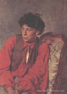 Portrait de V. E. Repin, le frère de l'artiste Portrait de V. E. Repin, le frère de l'artiste