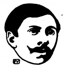 Portrait de l'écrivain français Paul Adam Portrait de l'écrivain français Paul Adam