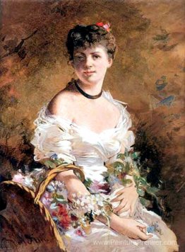 Dame aux fleurs Dame aux fleurs