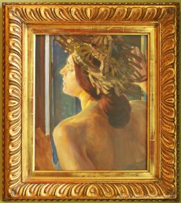 Étude d'une femme par la fenêtre Étude d'une femme par la fenêtre
