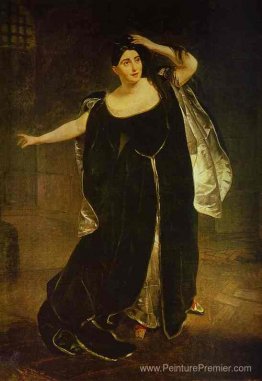 Portrait de l'actrice Juditta Pasta comme Anne Boleyn Portrait de l'actrice Juditta Pasta comme Anne Boleyn