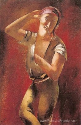 Jeune fumer une pipe Jeune fumer une pipe