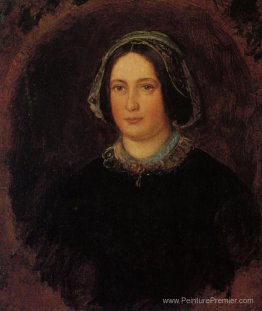 Portrait de Mme William Evamy, la tante des artistes Portrait de Mme William Evamy, la tante des artistes