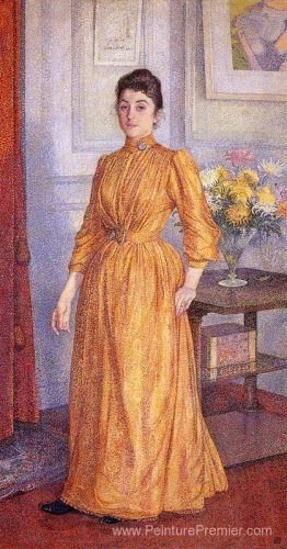 Portrait de Madame van Rysselberghe Portrait de Madame van Rysselberghe