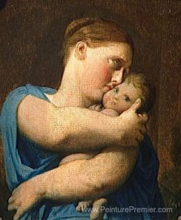 Femme et enfant. Étude pour le martyre de Saint Symphorien Femme et enfant. Étude pour le martyre de Saint Symphorien