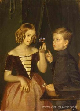 Portrait d'Olga Ivanovna et Fedor Ivanov Portrait d'Olga Ivanovna et Fedor Ivanov