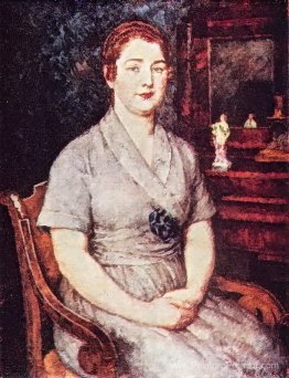 Portrait de l'épouse de l'artiste Maria Ivanovna Mashkova Portrait de l'épouse de l'artiste Maria Ivanovna Mashkova