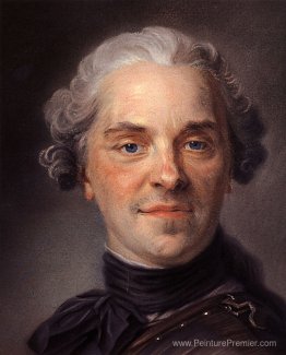 Portrait de Maurice de Saxe Portrait de Maurice de Saxe
