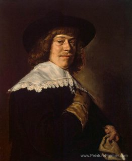 Portrait d'un jeune homme avec un gant Portrait d'un jeune homme avec un gant
