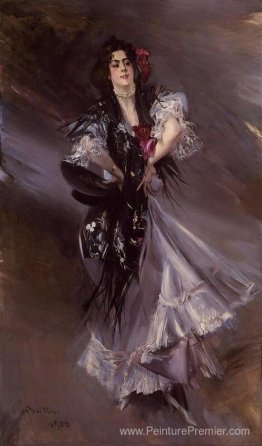 Portrait d'Anita de la Ferie - Le danseur espagnol Portrait d'Anita de la Ferie - Le danseur espagnol