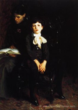 Homer Saint Gaudens et sa mère Homer Saint Gaudens et sa mère