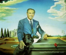 Portrait du colonel Jack Warner Portrait du colonel Jack Warner
