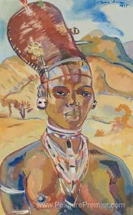 Portrait d'une femme zoulou Portrait d'une femme zoulou