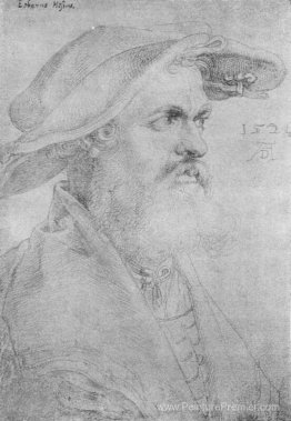 Portrait de Hesse Eobanus Portrait de Hesse Eobanus